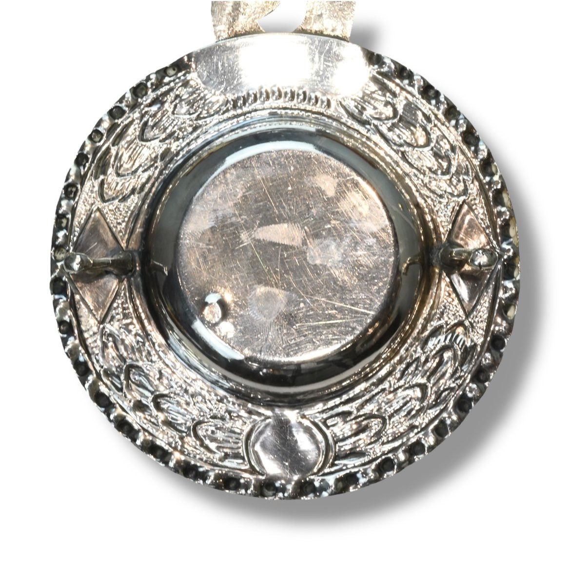 Porta Candela in Argento 915 - Spagna Anni 30-photo-1